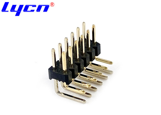 2 Pin - 80 Pin 2mm Pitch Pin Header Connector Female Double Row Black PA6T